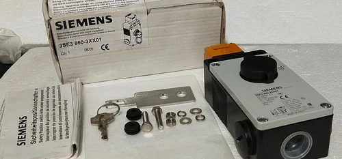 Siemens 3SE3 860 Safety Position Switch 24VD Lock Actuator Matel Body Transducer - Image 2