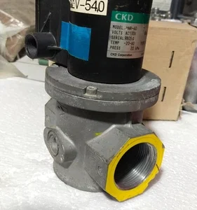 CKD VNR-40 NO Solenoid Gas relief Valve 1.5 Inch 100VAC Transmitter Controller