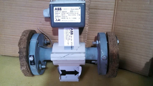 ABB 41F PTFE Magnetic Flow Tube DN25 PN40 Transmitter Controller - Image 2