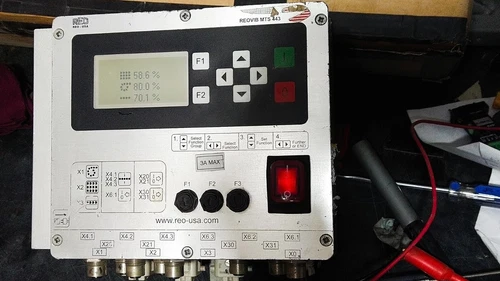 Reo Reovib MTS 433 Vibratory Feeder 3 Channel Thyristor Controller SL Transducer - Image 2