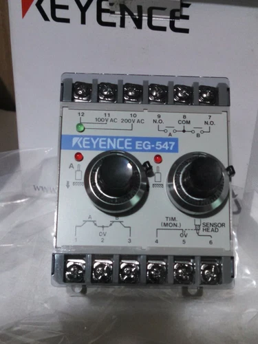 Keyence EG-547 Servo Amplifier Unit Proximity Transducer Transmitter Controller - Image 2