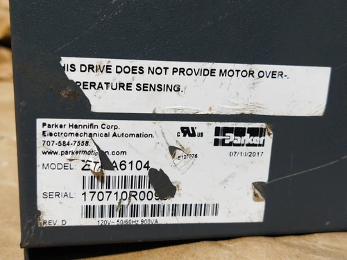 Parker ZETA6104 Indexer Microstepper Drive Controller 4A 110VAC Transducer - Image 10