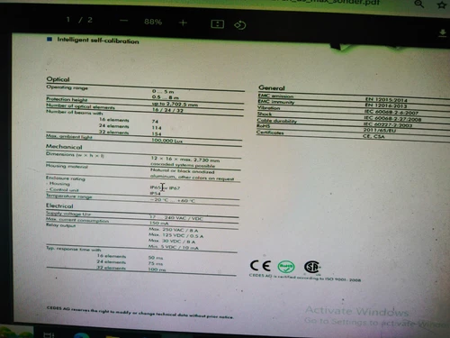 CEDES 101232 Cegard/Max Control Unit Transducer Transmitter PLC Meter - Image 13