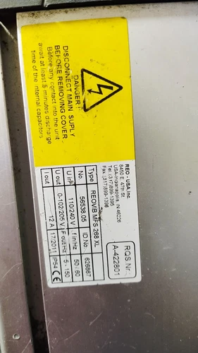 Reo Reovib MFS 268 Frequency Converter Vibratory Feeder Controller Transducer - Image 14