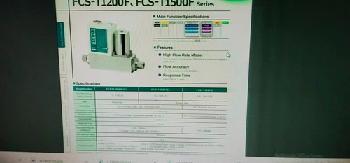Fujikin FCST1200FC Gas Thermal Mass Flow Syst Controller Transmitter Transducer - Image 14