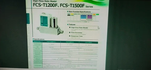 Fujikin FCST1200FC Gas Thermal Mass Flow Syst Controller Transmitter Transducer - Image 15