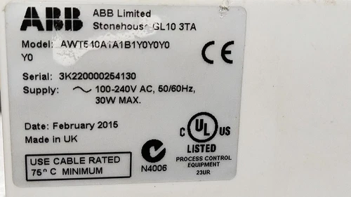 ABB AWT540A1A1B1 Navigator Transmitter Analyzer Meter PLC Controller Transducer - Image 15