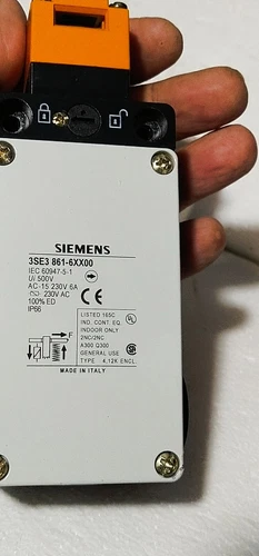 Siemens 3SE3 861 Safety Position Switch 230V Lock Actuator Matel Body Transducer - Image 16