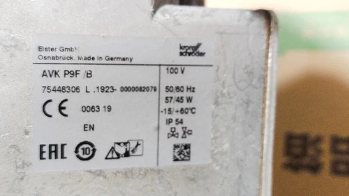 CKD HK1E-80J Kromschroder AVK P9F/B Gas Shut Off 100VAC 3Inch Valve Controller - Image 16