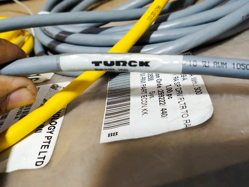 Turck U-91496 1265159-A RA SP Motor Connect Cable Transducer Controller - Image 17