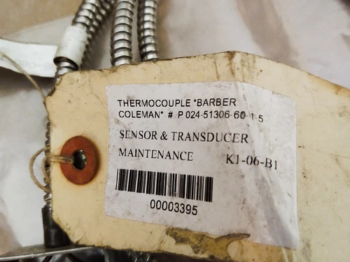Barber Colman P024-51306 Thermocouple J Transducer Transmitter PLC Meter - Image 3