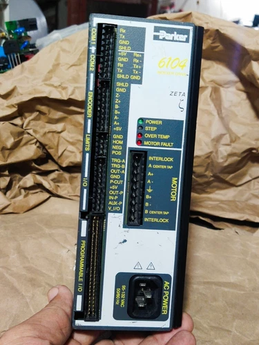 Parker ZETA6104 Indexer Microstepper Drive Controller 4A 110VAC Transducer - Image 2