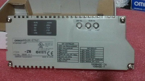 Omron NSJW-ETN21 Ethernet Unit PLC DCS Transducer Transmitter Meter - Image 2
