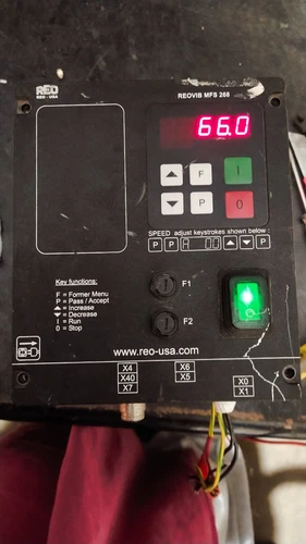Reo Reovib MFS 268 Frequency Converter Vibratory Feeder Controller Transducer - Image 3