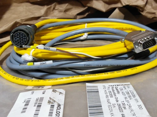 Turck U-91496 1265159-A RA SP Motor Connect Cable Transducer Controller - Image 4
