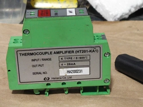 Heriana HT201-KA1 K Thermocouple Amplifier 0-600' C 4-20mA Transmitter Control - Image 4