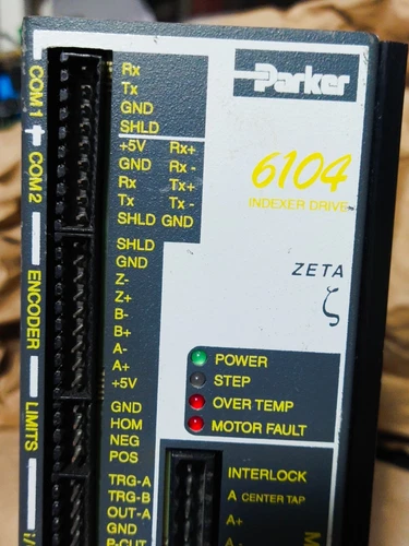 Parker ZETA6104 Indexer Microstepper Drive Controller 4A 110VAC Transducer - Image 3