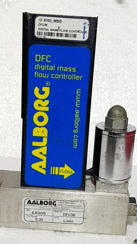 Aalborg DFCS-010076 DFC36 Mass Flow Controller 30L/Min RS485 0-5VDC 1/4 Inch - Image 3