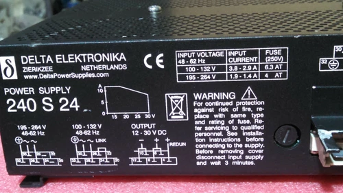 Delta 240-S-24 110-264VAC 12-32VDC 12A Power Supply Control Transducer Transmit - Image 4