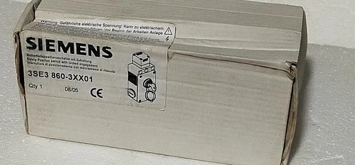 Siemens 3SE3 860 Safety Position Switch 24VD Lock Actuator Matel Body Transducer - Image 5