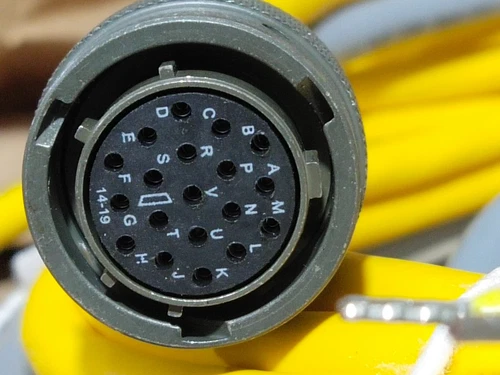 Turck U-91496 1265159-A RA SP Motor Connect Cable Transducer Controller - Image 5