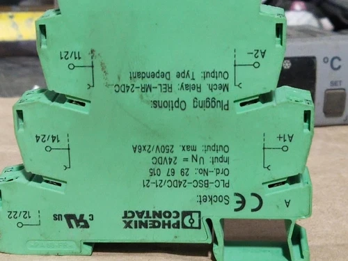 Phoenix Contact PLC-BSC-24VDC/21-21 Basic Terminal Block Relay Module Controller - Image 4