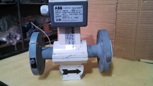 ABB 41F PTFE Magnetic Flow Tube DN25 PN40 Transmitter Controller - Image 5