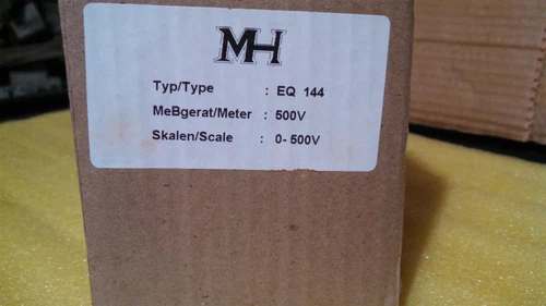 MH EQ144 Analog Volt Meter 0-500V 144x144 mm Transducer Transmitter Controller - Image 4
