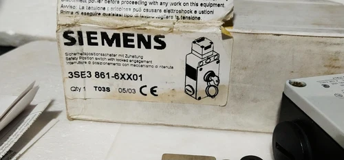 Siemens 3SE3 861 Safety Position Switch 230V Lock Actuator Metal Body Transducer - Image 6