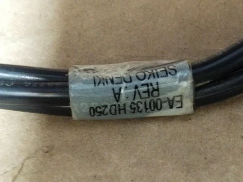 Seiko Denki KAMA EA-00135 HD250 3 Wire 6MM Set Cable Lugs Transducer Controller - Image 5