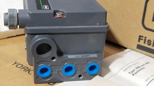 Fisher 3660 Pneumatic Valve Positioner 3-15PSI Controller Transmitter Transducer - Image 6