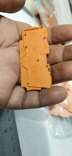 Wago 2004-1392 End Intermediate Plate 1 mm Thick Orange Terminal Transducer - Image 6