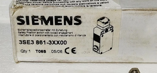 Siemens 3SE3 861 Safety Position Switch 230V Lock Actuator Metal Body Transducer - Image 7