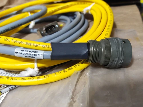 Turck U-91496 1265159-A RA SP Motor Connect Cable Transducer Controller - Image 7