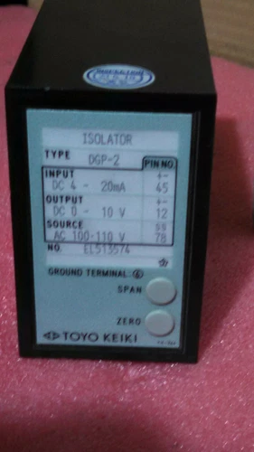 Toyo Keiki DGP-2 Isolator Transmitter Rack mount PLC DCS Module Transducer - Image 7