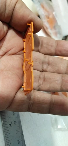 Wago 2004-1392 End Intermediate Plate 1 mm Thick Orange Terminal Transducer - Image 7