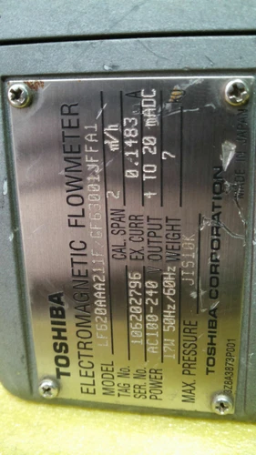 Toshiba LF620 Electromagnetic Liquids Flowmeter Converter Transmitter Control - Image 8