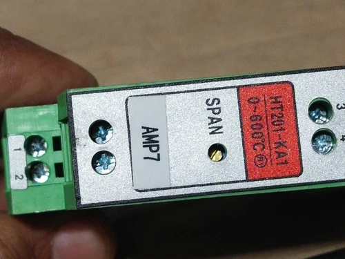 Heriana HT201-KA1 K Thermocouple Amplifier 0-600' C 4-20mA Transmitter Control - Image 8