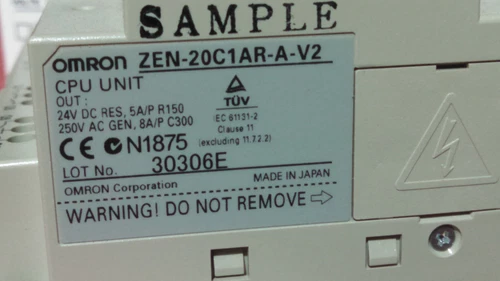Omron ZEN-20C1AR Programable Relay Controller CPU PLC DCS Transducer Transmitter - Image 8