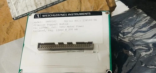 Weschler/nes Instruments SM90162 Slimline Support Module Transducer Controller - Image 8