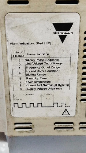 Carlo Gavazzi RSGD 12A 440V 3Phase AC Motor Soft starter Controller Transmitter - Image 9