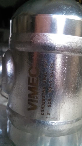 Vimec Valves Condensate Pot 3 In SCH80 SS 316 Instruments Transmitter Transducer - Image 9