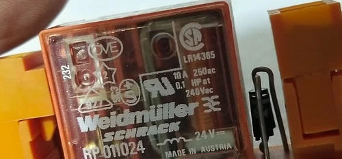 Weidmuller RP011024 Relay Module 24VDC PLC DCS Transducer Transmitter Controller - Image 9