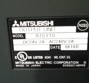 Mitsubishi Melsc A1SY10 Contact Output PLC DCS Module Transducer Transmitter