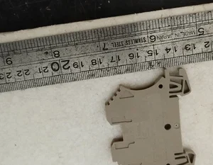 Weidmuller WDU 2.5 Feed through terminal Screw connection 2.5 mm² 800V 24A Beige
