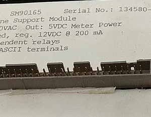 Weschler Nes Instruments SM90165 Slimline Support Module Transducer Controller
