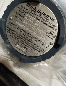 Bellofram T2000 4-20mA 30 PSI I/P Explosion Proof Control Transducer Transmitter