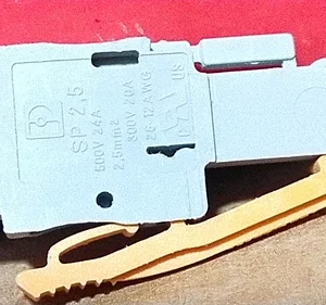 Phoenix Contact SP 2.5/1P Plug Gray Connector Controller Transducer