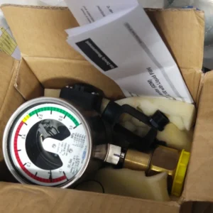 Wika 233.52.100 LT Density Monitor Alarm Gauge Liquid Fill -0.1/+0.9 MPA Control