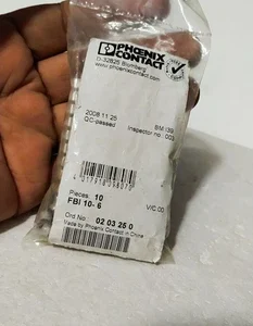 Phoenix Contact 0203250 FBI 10- 6 - Fixed bridge Jumper Terminal Block Connector